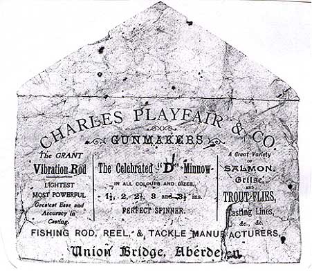 Early envelope advertising the "D"  Minnow