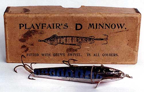 A boxed Playfair "D" Minnow