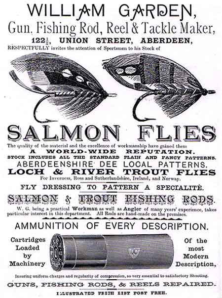 Full page advert for William Garden