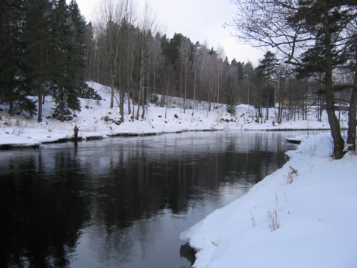 Kanalen oli rauhallinen aamulla.JPG