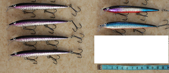 Isommat Kesosen taimenvaaput, ok kunto, h.55eur