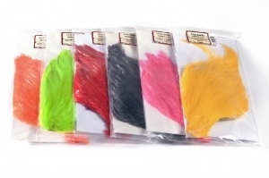 Wapsin laadukkaista #1 luokan kukonniskoista löydät sopivia häkilähöyheniä moneen käyttötarkoitukseen. Näistä monikäyttöisistä niskoista saat häkilähöyhenet streamereihin, erilaisiin lohiperhoihin ja muihin uppoperhoihin. Höyhenet ovat pehmeitä, jolloin ne elävät hyvin vedessä. Erinomainen esimerkiksi leecheissä.<br />Niskojen pituus on noin 25 cm. <br />Hinta: 10.24€