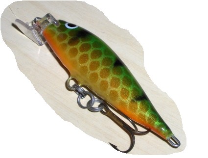 Lohivaappu. Kuvassa tanen vetoon koukutettuna.