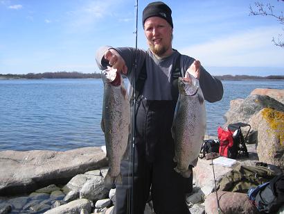 2kg ja 2.6 kg ruokakalat