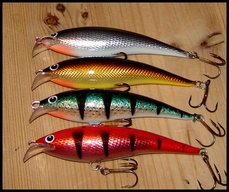 muikku, savumuikku, ahven ja punanen