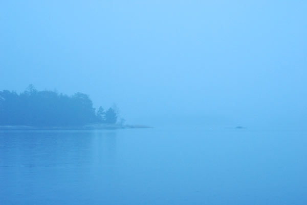 Ramppiranta iltahämyssä