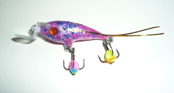 Karkki 3cm. Uusi aihio siialle ja harjukselle ja miksei kirjolle.